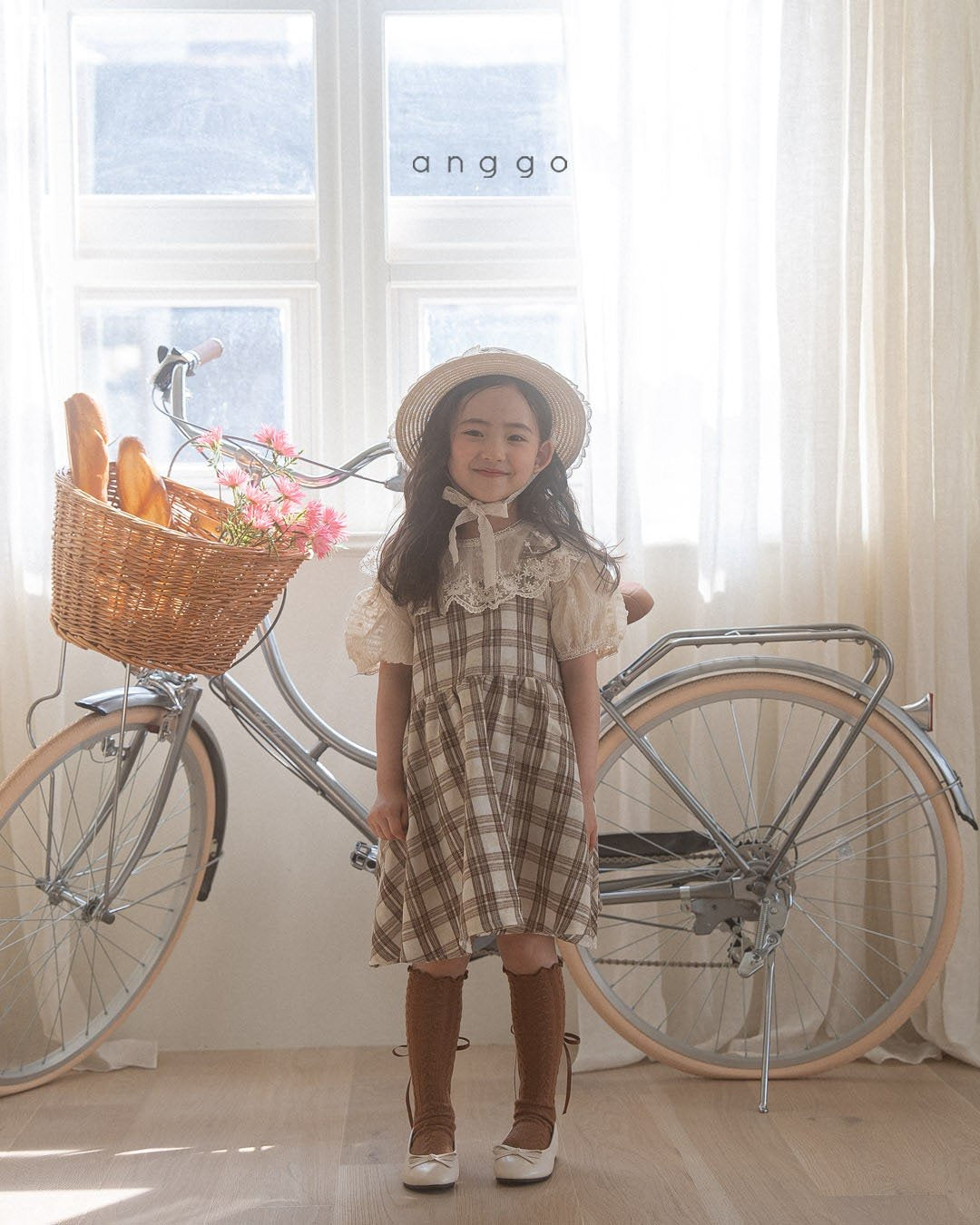 anggo chocolate dress (80-120cm)