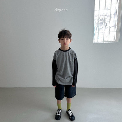 digreen color toning st t-shirt (90-130cm)