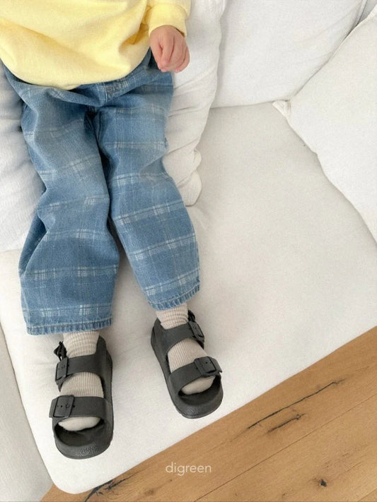 Digreen Check Denim (85-130cm)