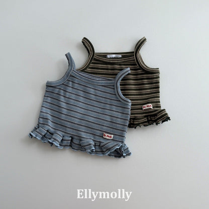 ELLYMOLLY shadow frill camisole (90–145cm)