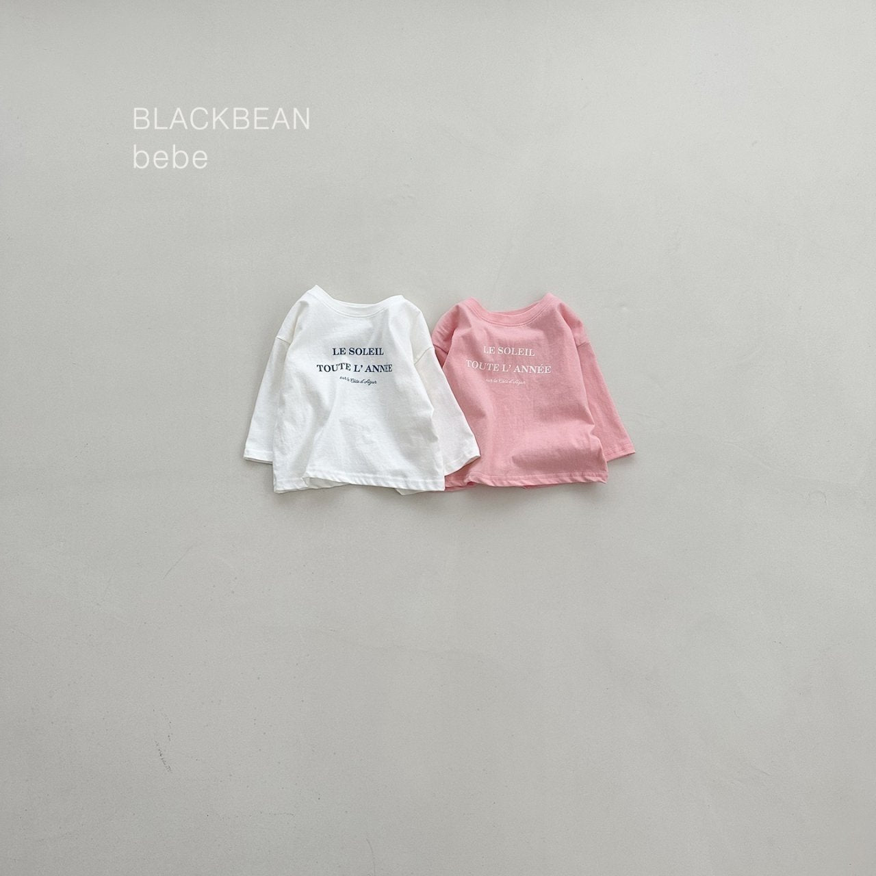 blackbean french bebe tee(baby)