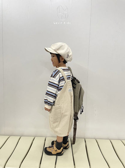lovin corduroy suspender 6part pants (80-125cm)