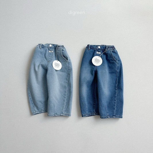 digreen volume denim pants (90-130cm)