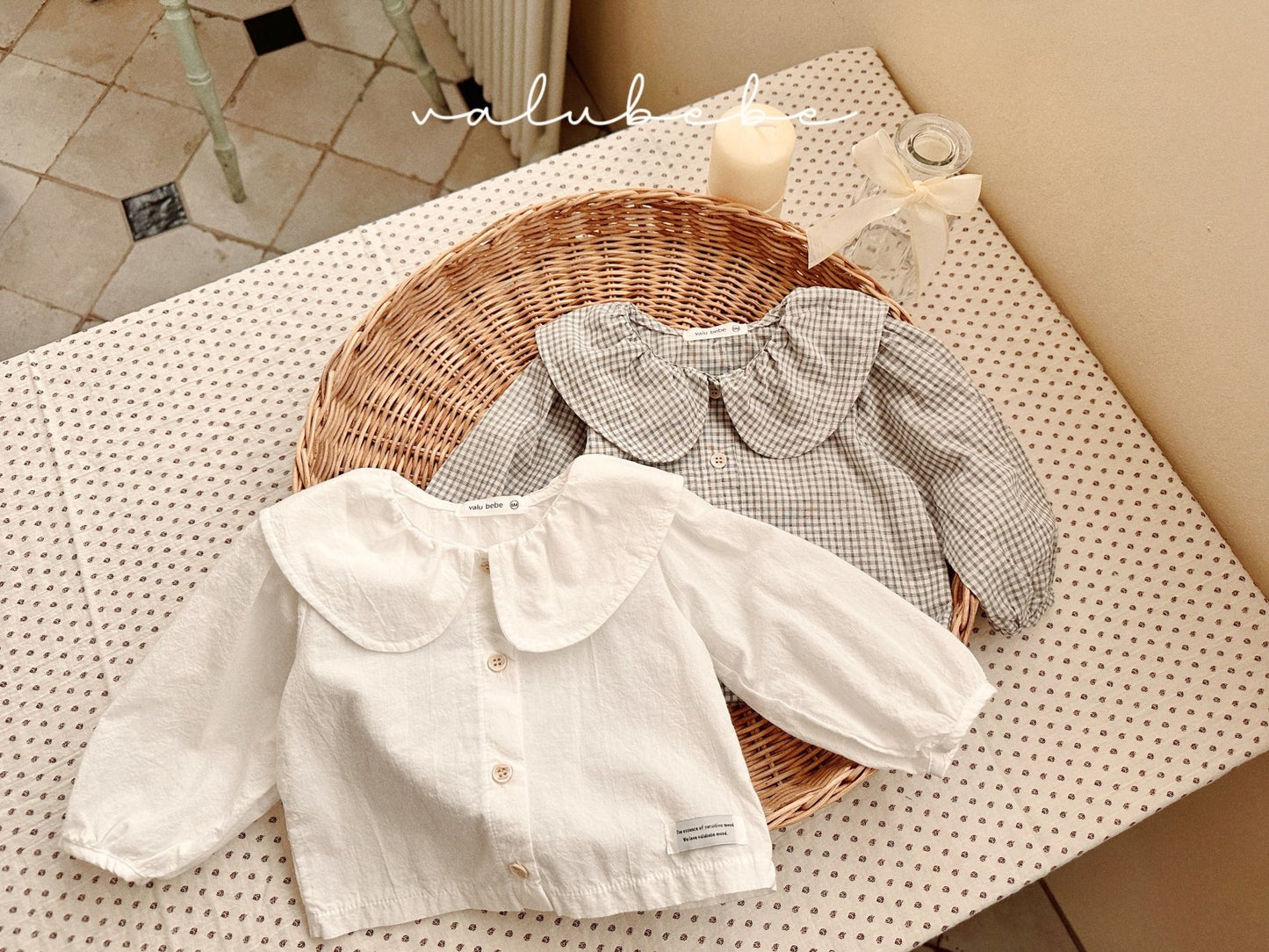 valubebe annie big collar blouse (6-24m)