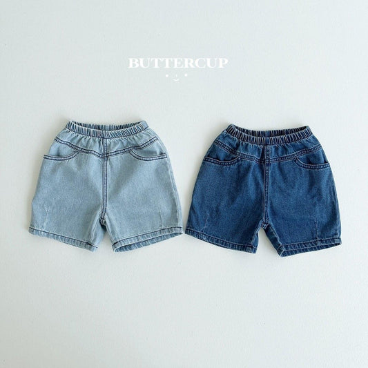 Buttercup 車線牛仔短褲 (kids 80-120cm)