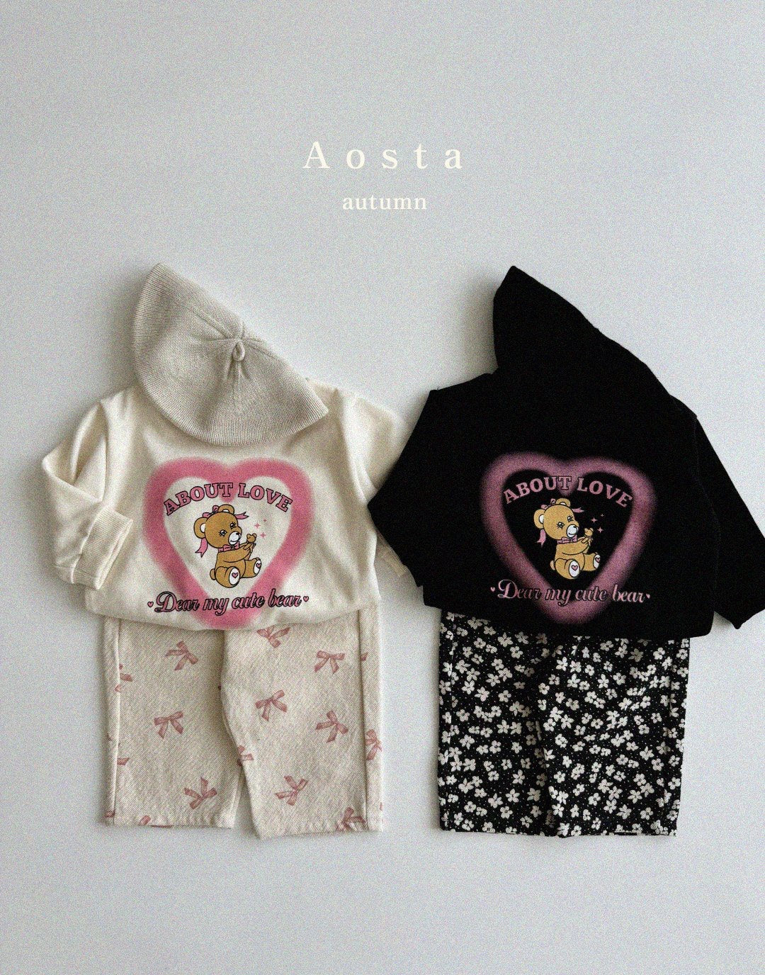 Aosta heart bear mtm (70-115cm)