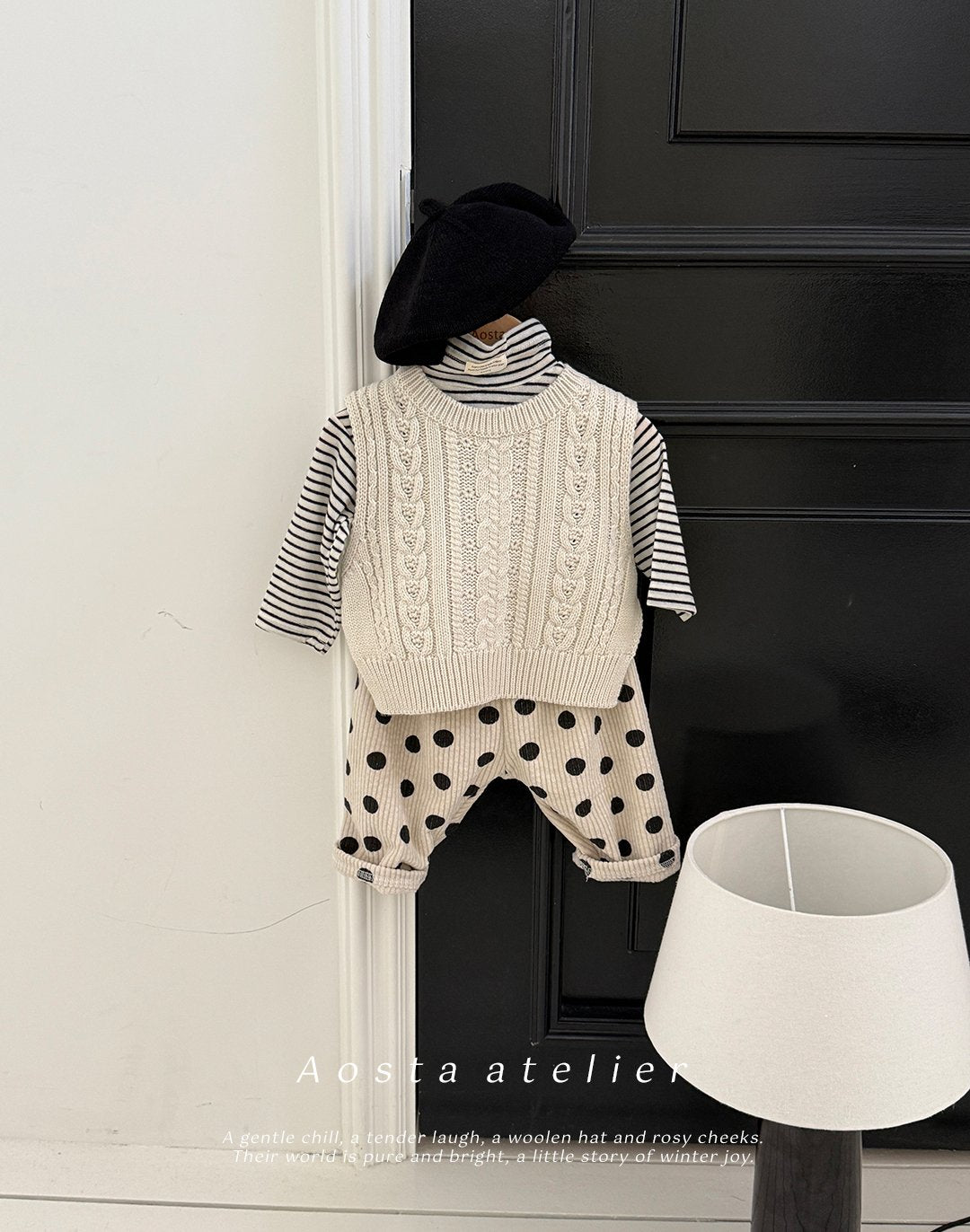 Aosta knit beret