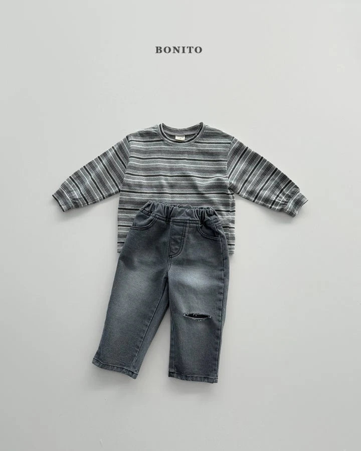 Bonito Clover Ribbed T (~80-140cm)