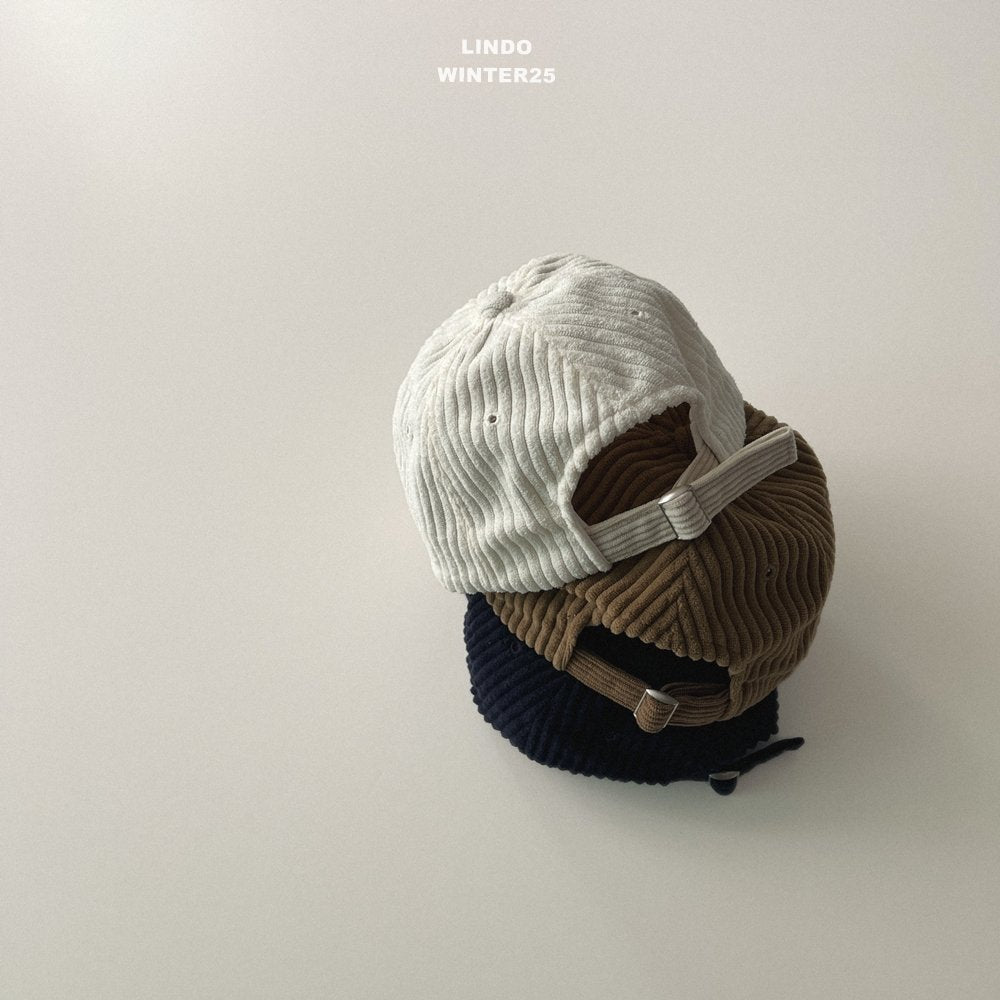 LINDO hey corduroy cap