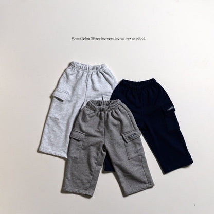 normalplay normal spring cargo pants (75-140 cm)