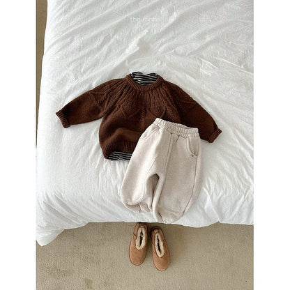 minirobe rookie brushed jogger (70-110cm)