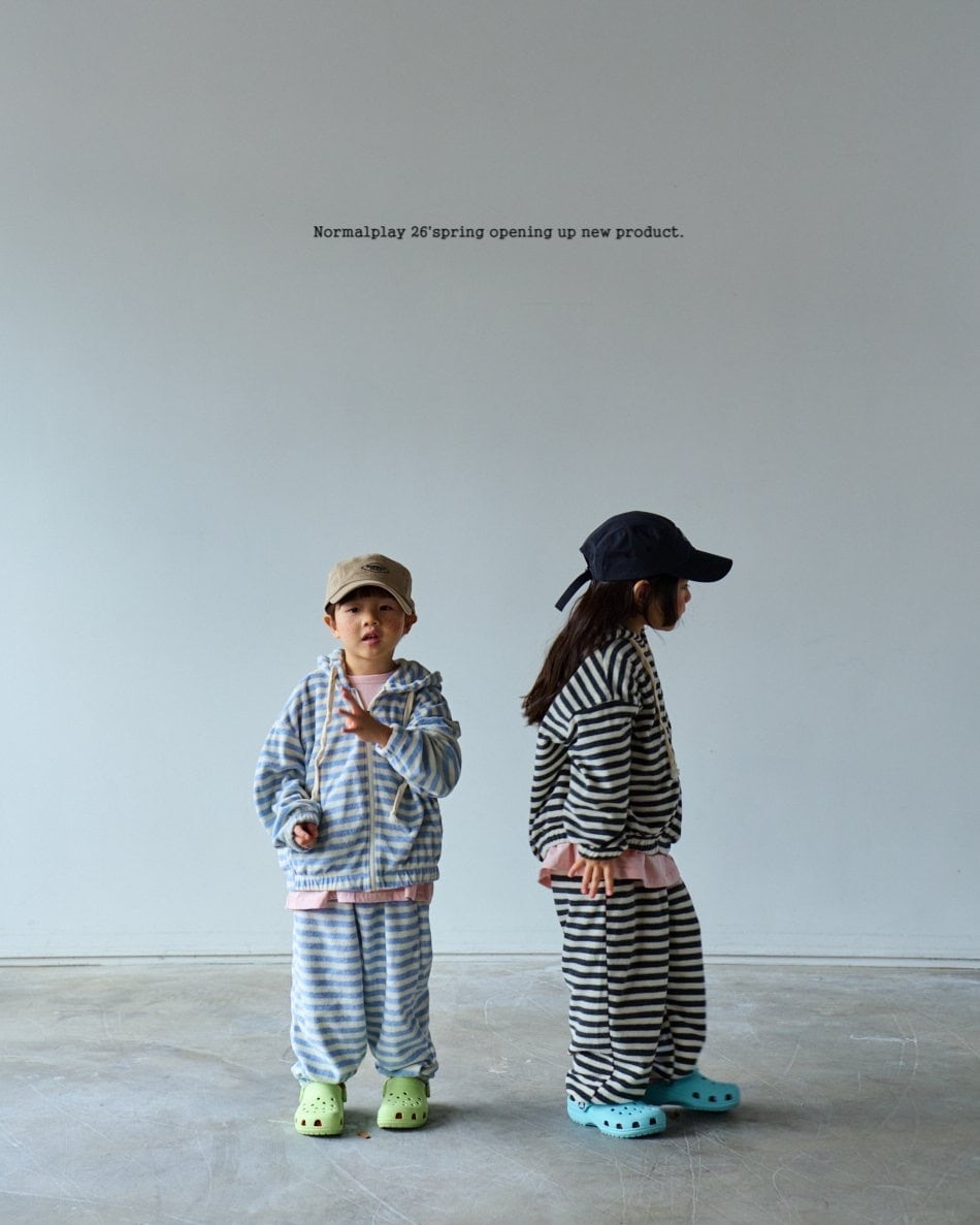normalplay oreo hoodie zip-up (75-140cm)