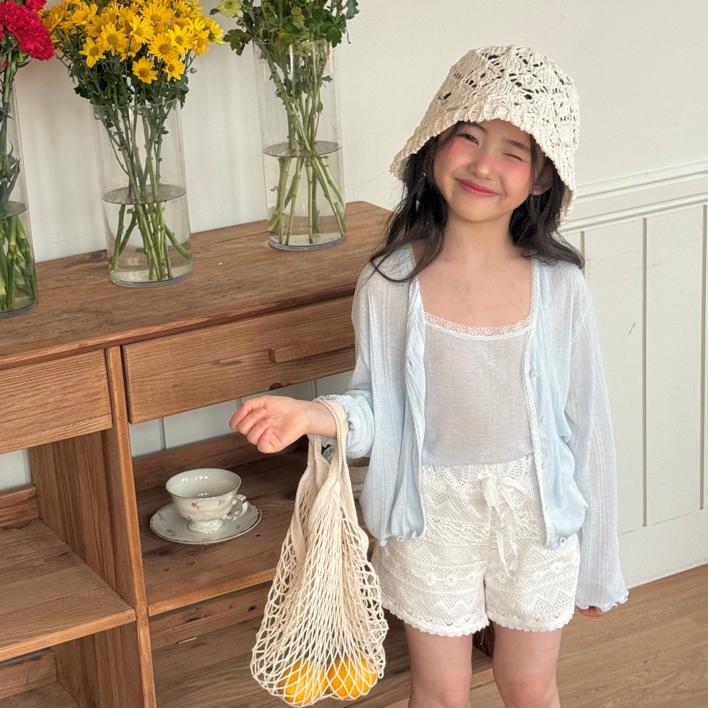 ninibello crochet shorts (80-130cm)