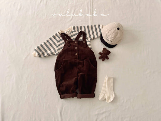 Valubebe 圓領夾心條紋上衣 (~70-110cm)