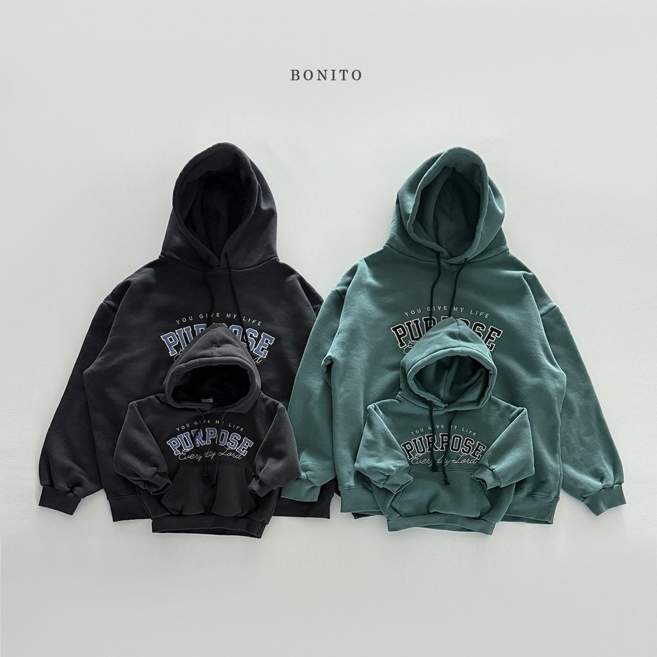 Bonito pulp hoodie (kids & adult)