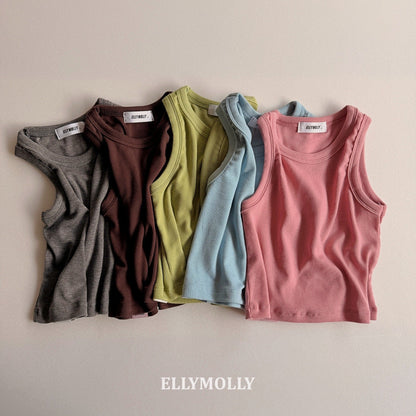 ELLYMOLLY slime layered sleeveless (90-145cm)