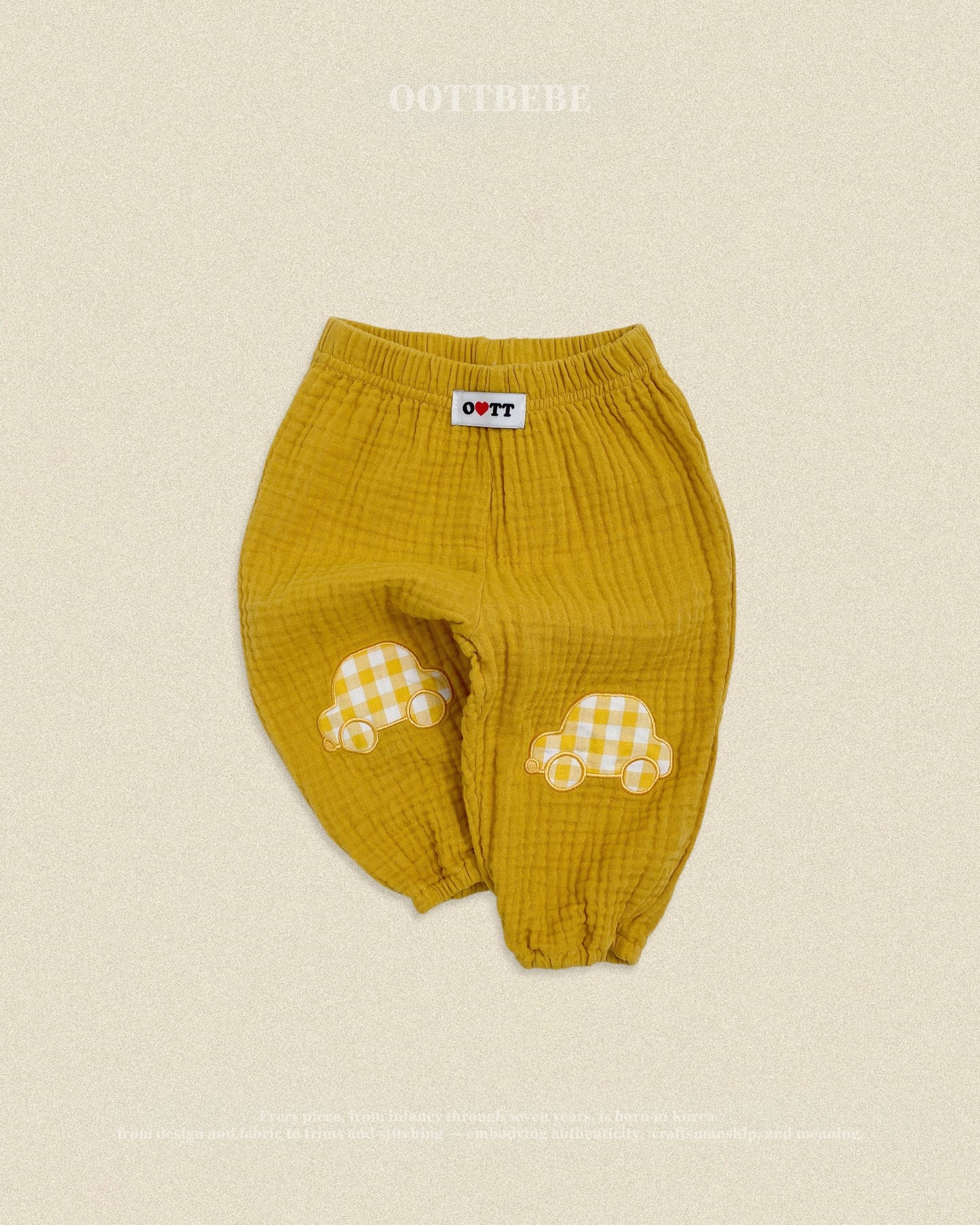 oottbebe car patch pants (65-115cm)