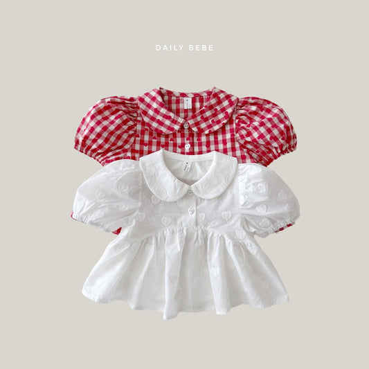 Dailybebe 愛心娃娃款上衣 (75-140cm)