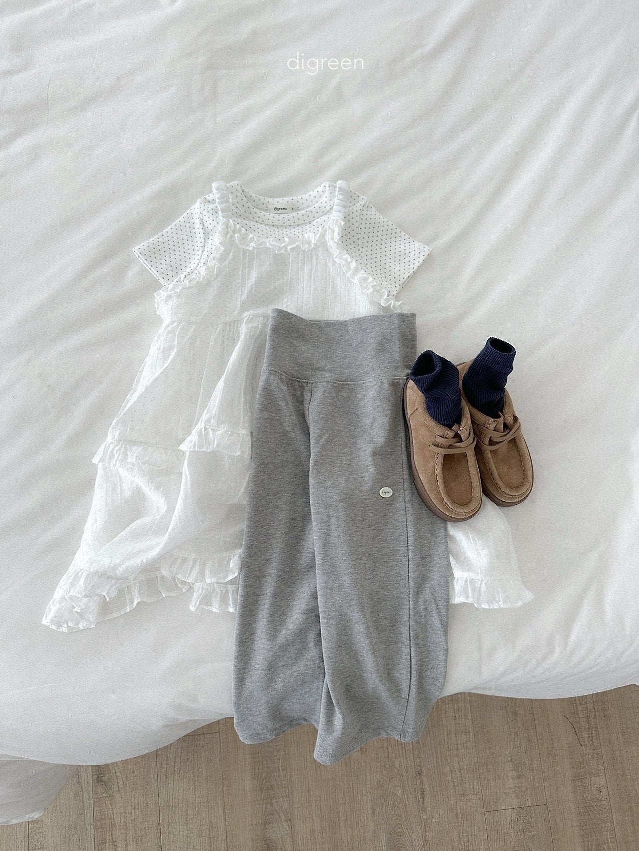 digreen emily dot tee (85-130cm)