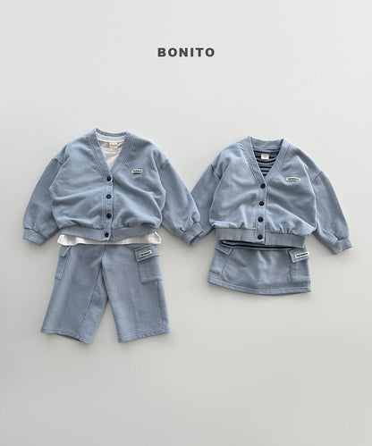 bonito french terry cargo pants (~80-140cm)