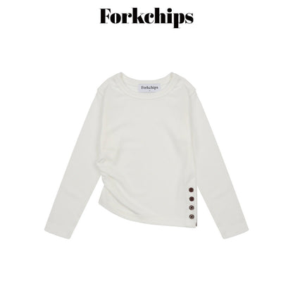 FORKCHIPS cocoa single t-shirt (95-160cm)