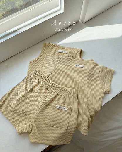 Aosta everyday sleeveless tee (~70-115cm)