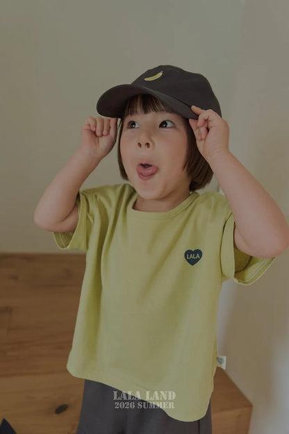 Lalaland lala heart short sleeve tee (75-120cm)
