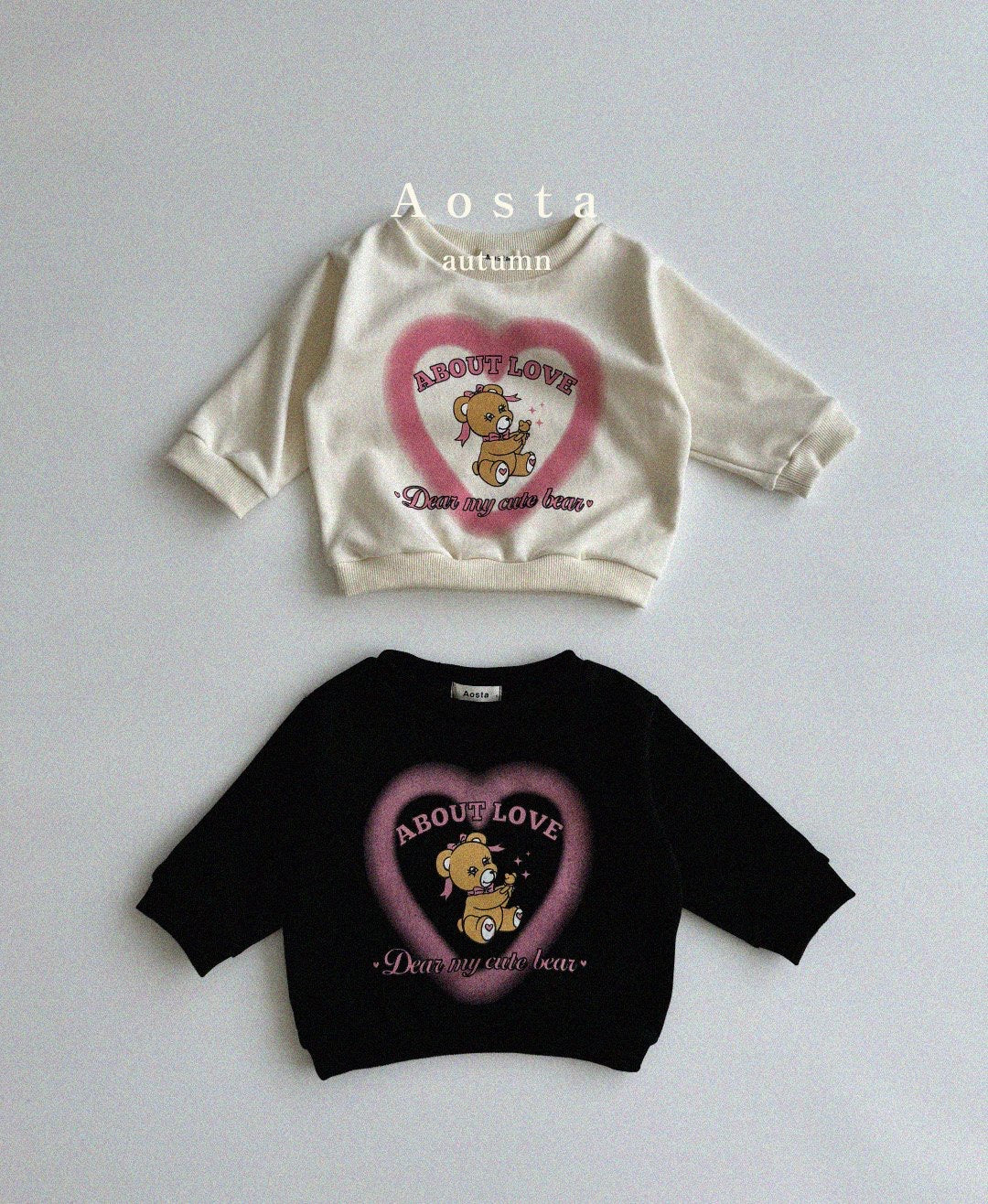 Aosta heart bear mtm (70-115cm)