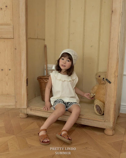 Lindo Frill Sleeveless T (85-125cm)