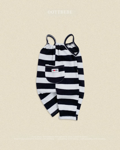 oottbebe bright stripe overall (65-115cm)
