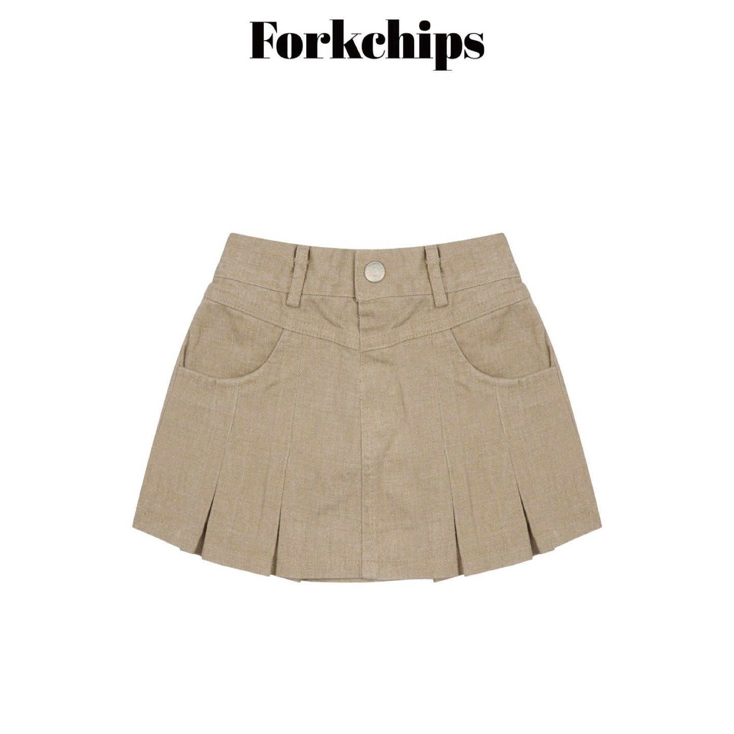 FORKCHIPS harbor pleated skirt (95-160cm)