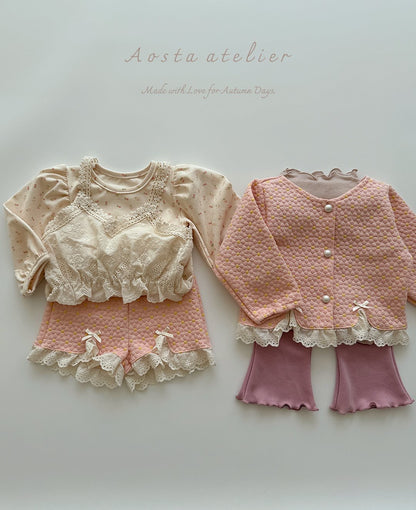 Aosta lace bustier