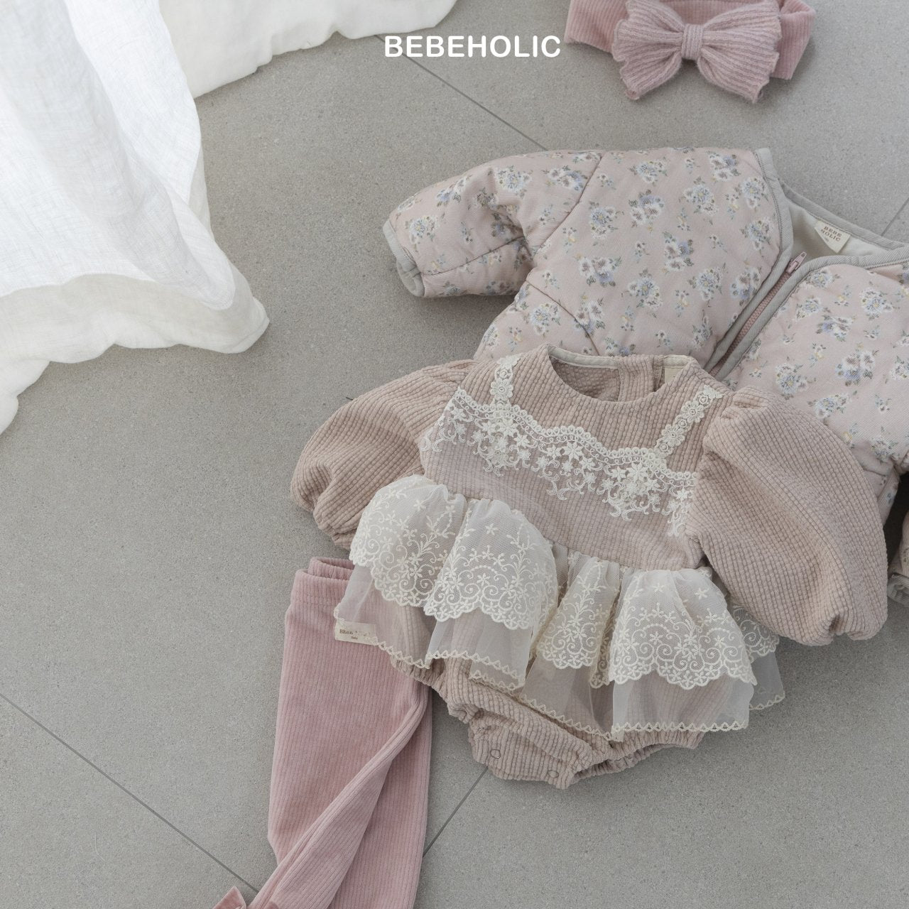 bebeholic beni layer suit (3-18m)