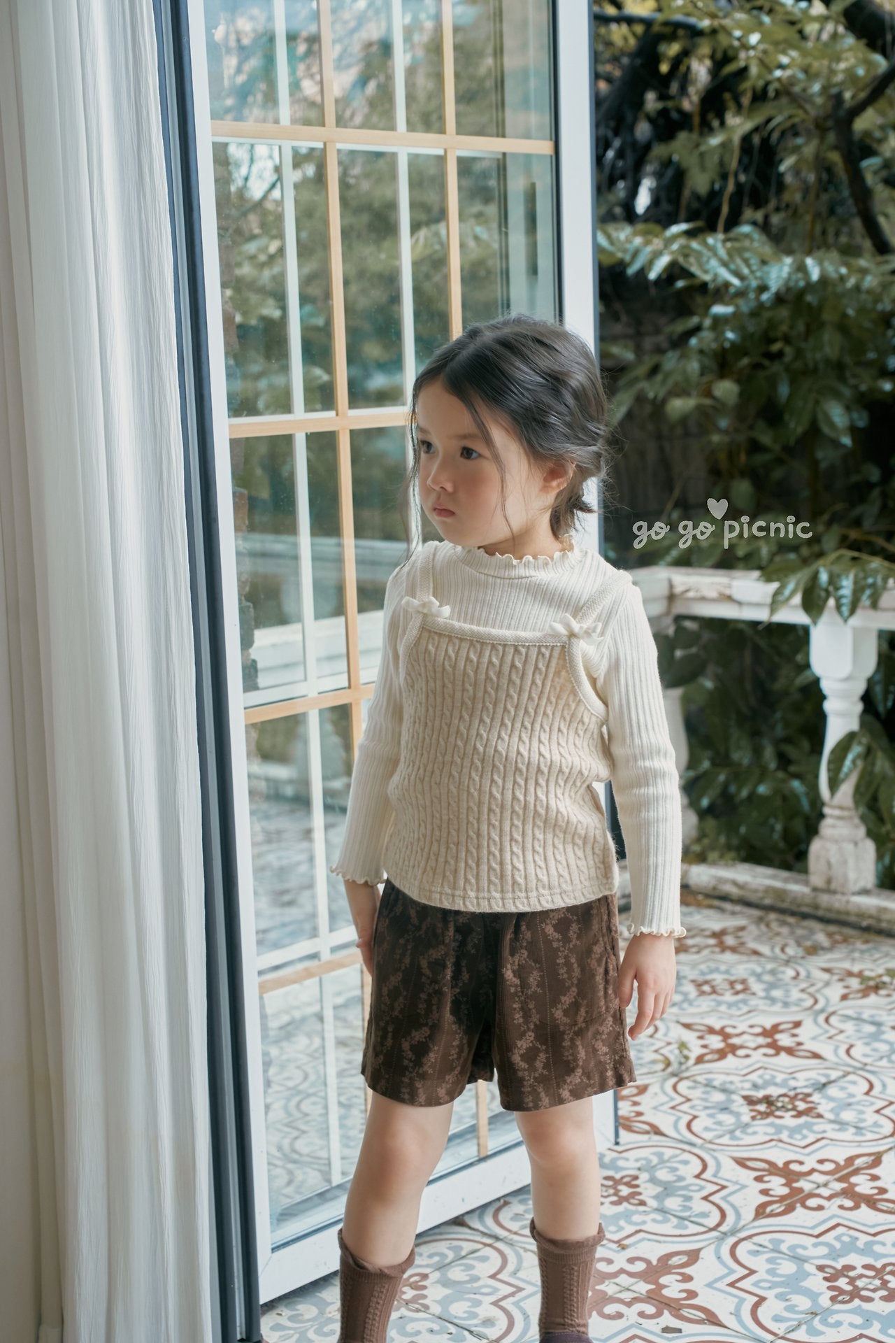 go go picnic ivy corduroy shorts (70-120cm)