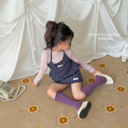 ninibello soft half moon tee (80-130cm)