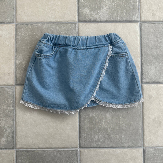 ELLYMOLLY nana love denim skirt (90-145cm)
