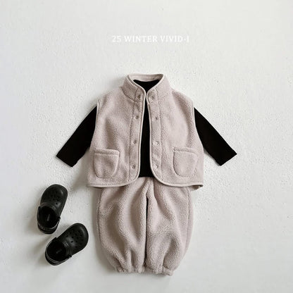 Vivid 泰迪毛毛縮口褲 (75-135cm)