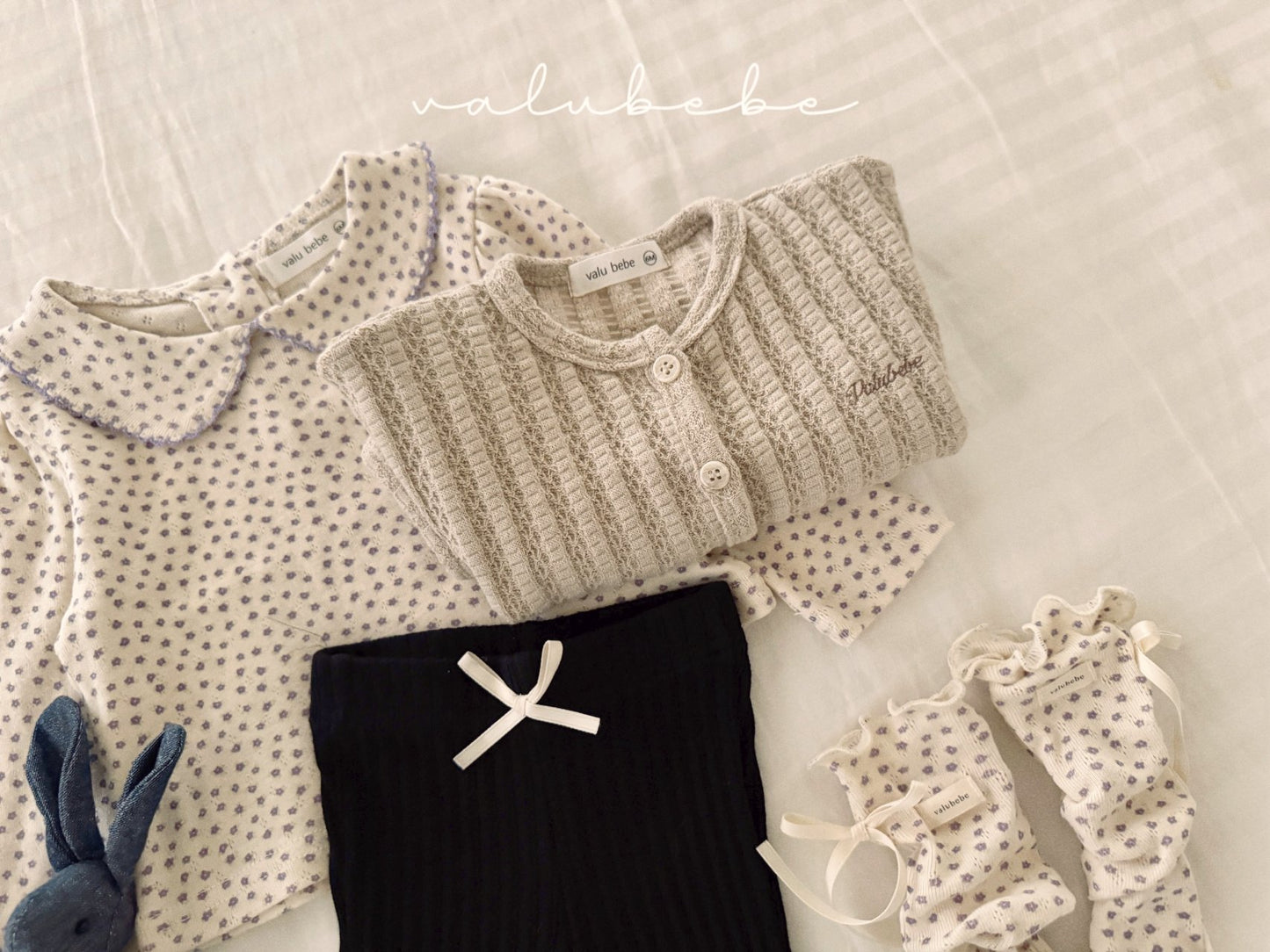 valubebe shasha bootcut pants (6-24m)