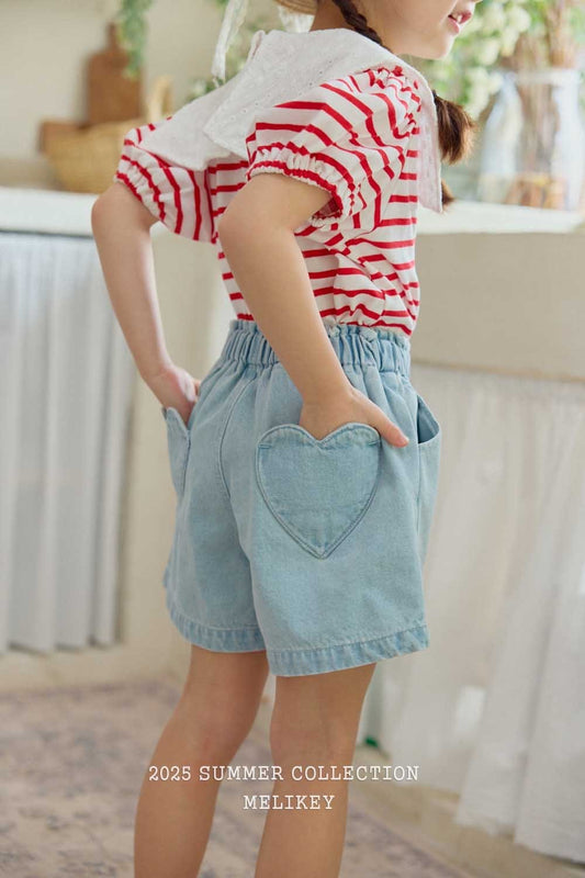 melikey hattu denim shorts (80-140cm)