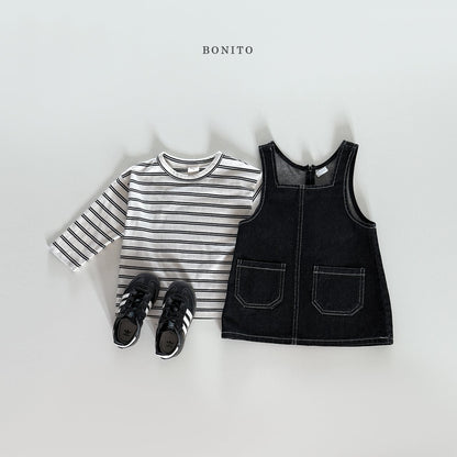 bonito stitch denim ops (~80-140cm)