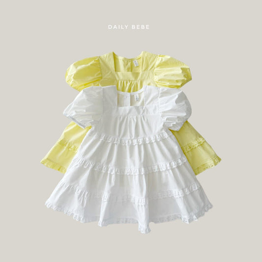 Dailybebe 公主袖層層連衣裙 (75-140cm)