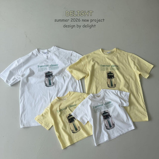 Delight 親子款forever car tee (85-148cm)