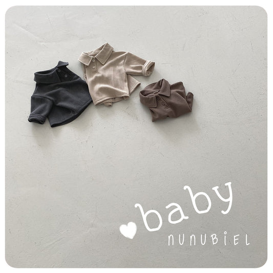 nunubiel bebe waffle shirt (~70-80cm)