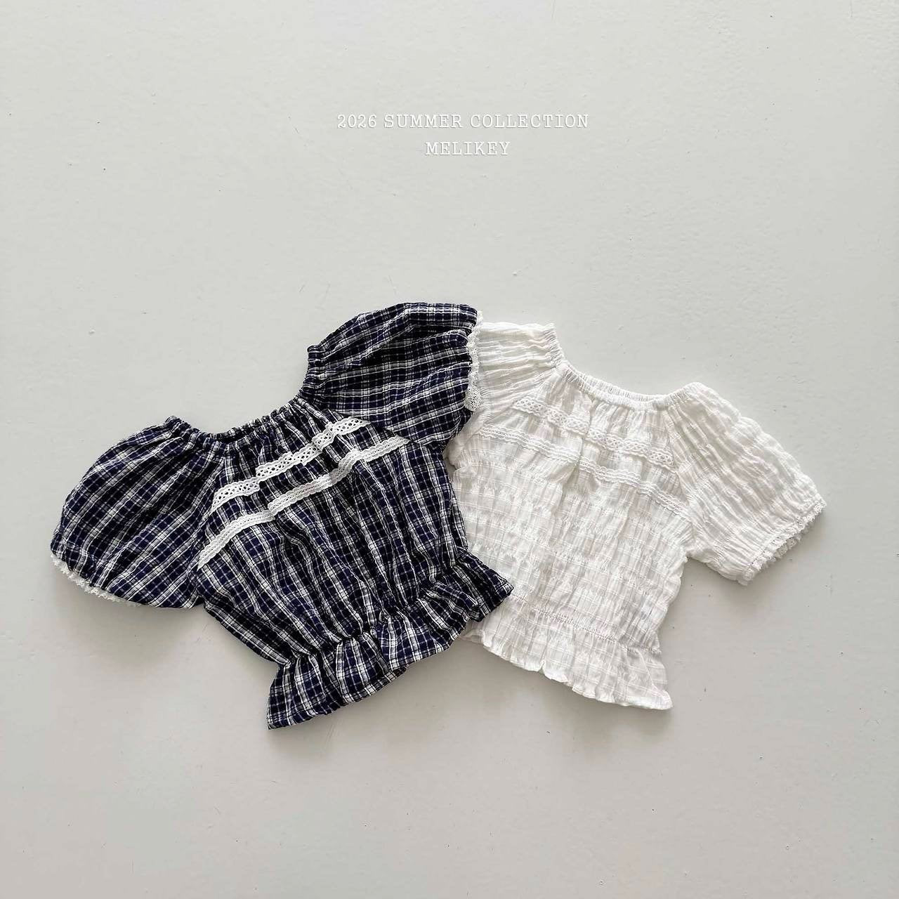 melikey vivi lace blouse (~80-140cm)