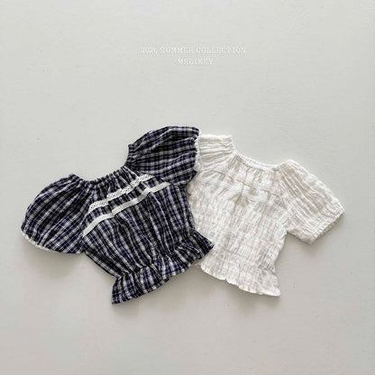 melikey vivi lace blouse (~80-140cm)
