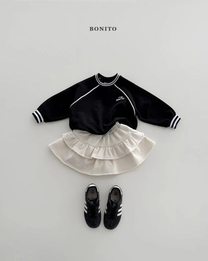 Bonito Stripe Raglan Sweatshirt (~80-140cm)