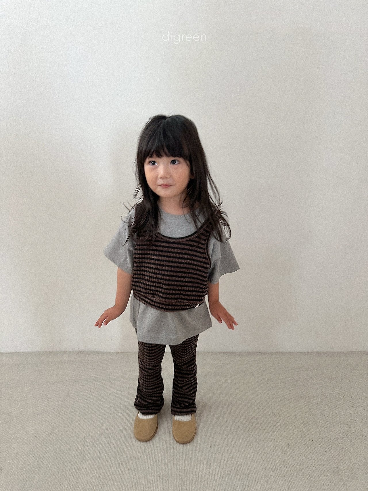digreen rose vest (85-130cm)