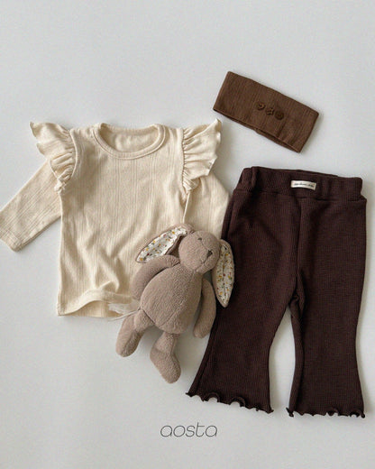 Aosta jelly waffle pants (~70-115cm)
