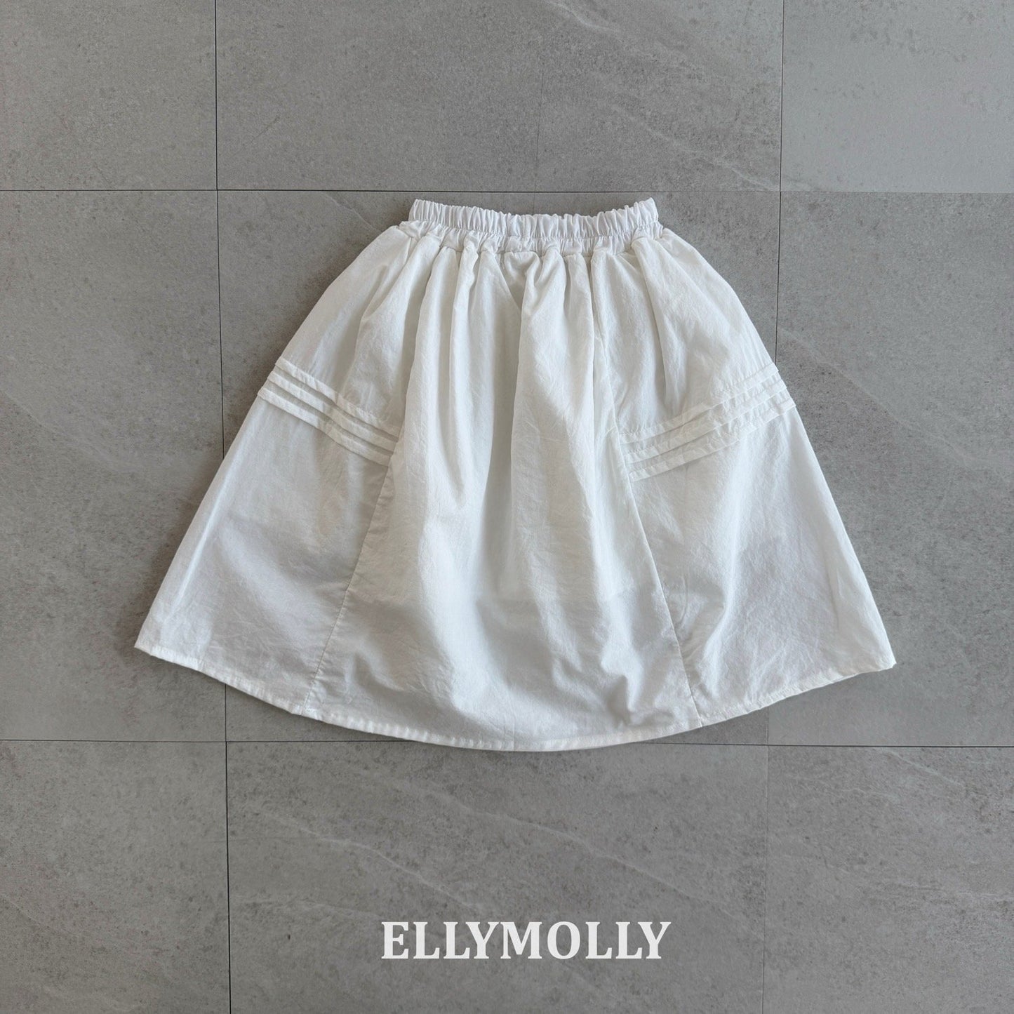ELLYMOLLY blanche long skirt (90-145cm)