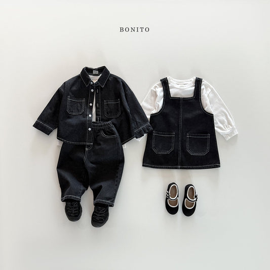 bonito stitch denim ops (~80-140cm)